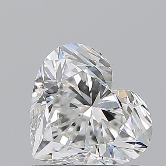 1.01ct G VVS2 Rare Carat Ideal Cut Heart Diamond
