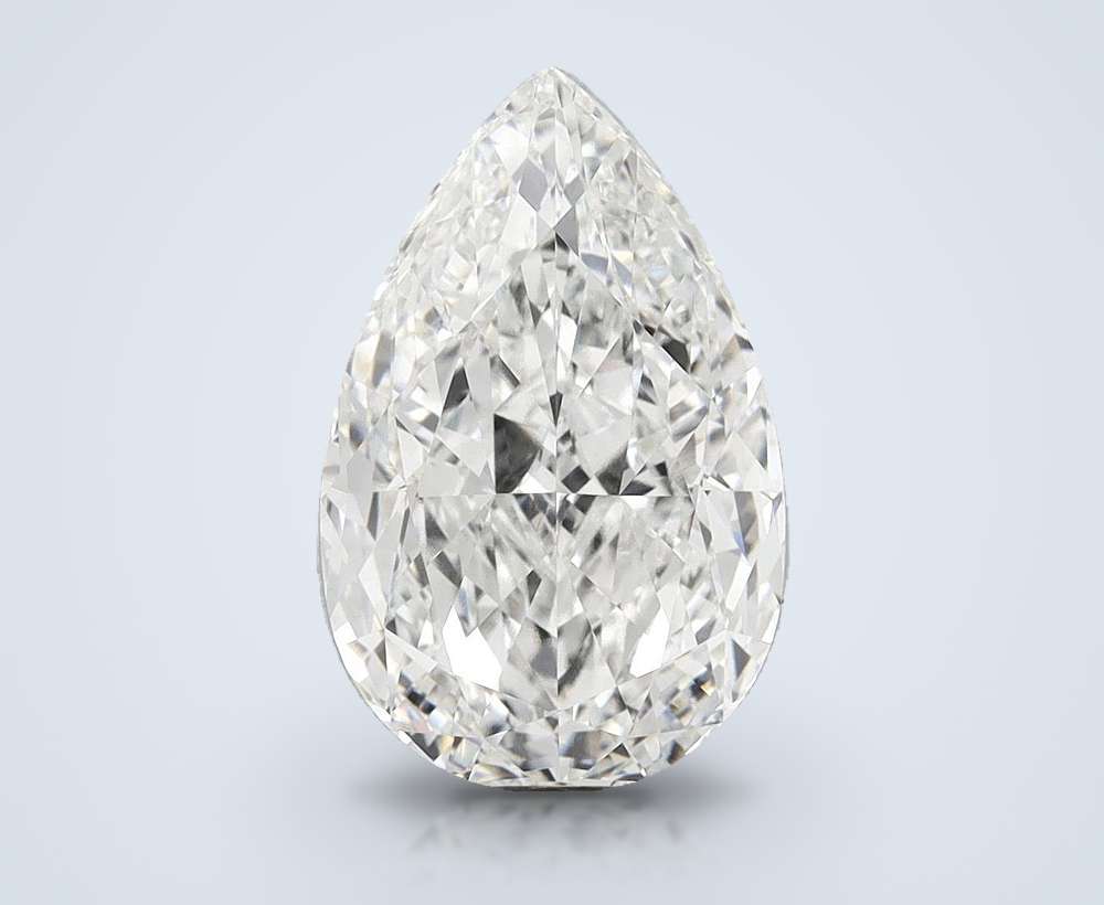 15.05ct F VVS2 Rare Carat Ideal Cut Pear Lab Grown Diamond