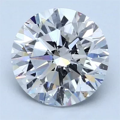 2.51ct G SI1 Rare Carat Ideal Cut Round Diamond