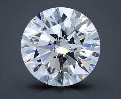 2.51ct G SI1 Rare Carat Ideal Cut Round Diamond