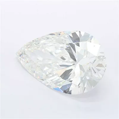 5.29ct E VVS2 Rare Carat Ideal Cut Pear Lab Grown Diamond