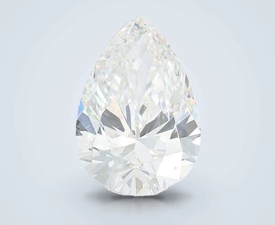 5.29ct E VVS2 Rare Carat Ideal Cut Pear Lab Grown Diamond