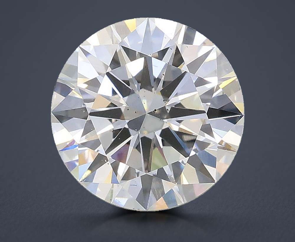 2.12ct F SI1 Excellent Cut Round Lab Grown Diamond