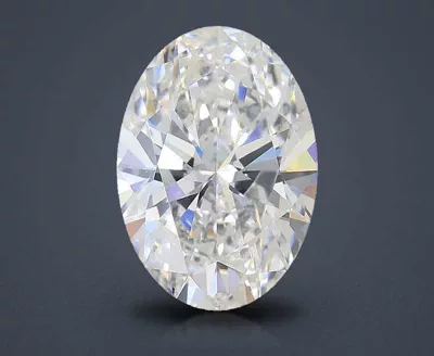 2.02ct D VS1 Rare Carat Ideal Cut Oval Lab Grown Diamond