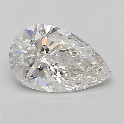 2.05ct F VS1 Rare Carat Ideal Cut Pear Lab Grown Diamond