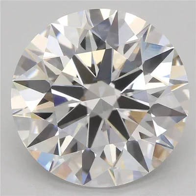 4.05ct E VVS2 Excellent Cut Round Lab Grown Diamond