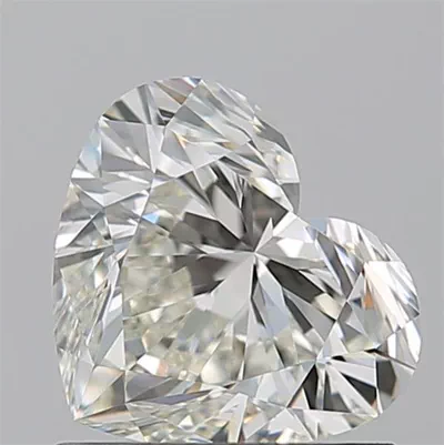 1.08ct K VVS2 Rare Carat Ideal Cut Heart Diamond