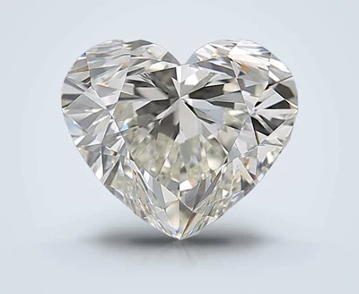 1.08ct K VVS2 Rare Carat Ideal Cut Heart Diamond