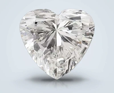 1.53ct F VS1 Good Cut Heart Lab Grown Diamond