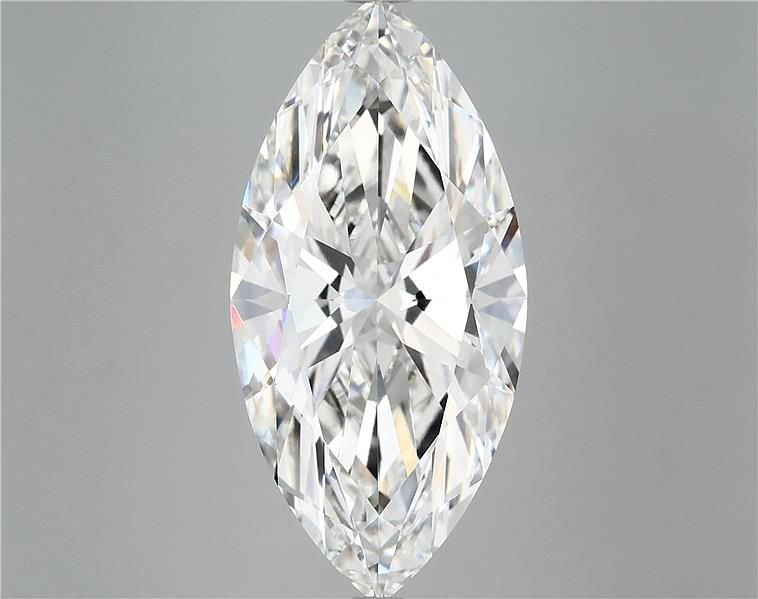8.16ct F VS1 Rare Carat Ideal Cut Marquise Lab Grown Diamond