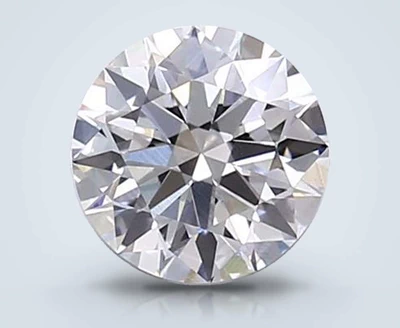 1.10ct G VVS2 Rare Carat Ideal Cut Round Lab Grown Diamond