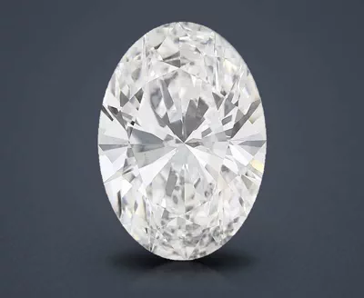 15.10ct E VS1 Rare Carat Ideal Cut Oval Lab Grown Diamond