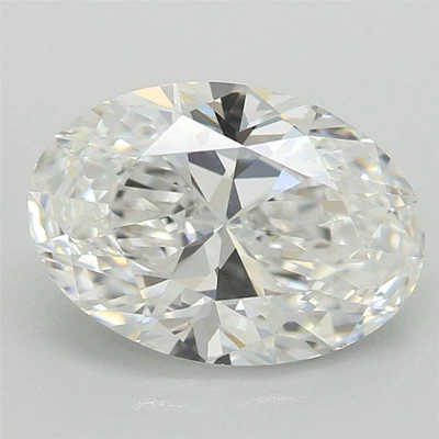 1.50ct D VS2 Rare Carat Ideal Cut Oval Lab Grown Diamond