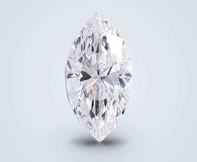 5.03ct F VVS2 Rare Carat Ideal Cut Marquise Lab Grown Diamond