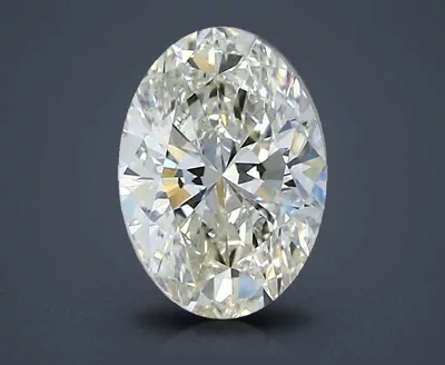 0.96ct K VS1 Rare Carat Ideal Cut Oval Diamond