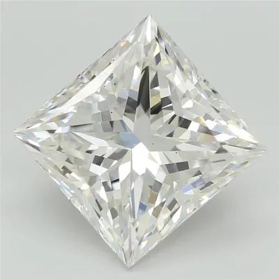 4.07ct E VS2 Rare Carat Ideal Cut Princess Lab Grown Diamond
