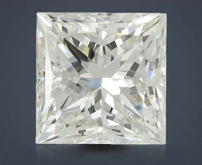 4.07ct E VS2 Rare Carat Ideal Cut Princess Lab Grown Diamond