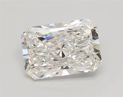 3.05ct F VS1 Rare Carat Ideal Cut Radiant Lab Grown Diamond