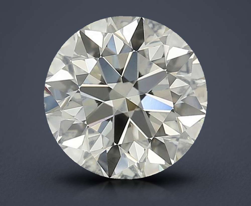0.85ct K VS1 Rare Carat Ideal Cut Round Diamond