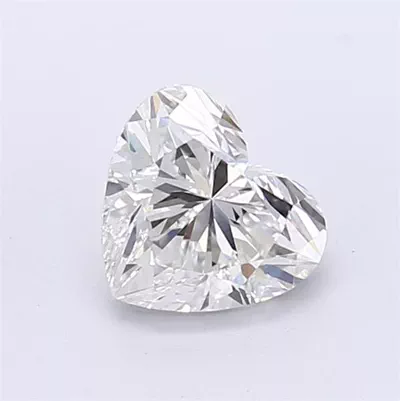 1.11ct G VVS2 Rare Carat Ideal Cut Heart Lab Grown Diamond