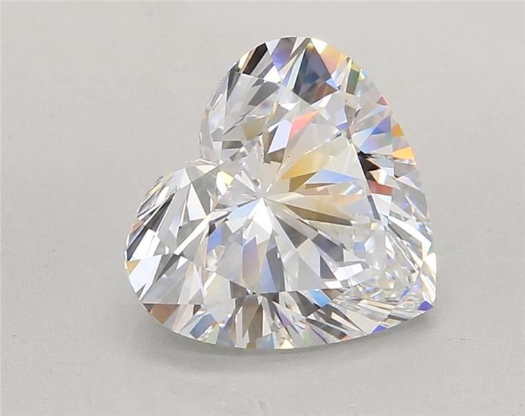 4.07ct D VS2 Rare Carat Ideal Cut Heart Lab Grown Diamond