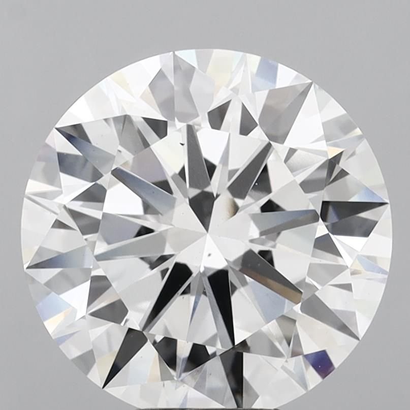 8.03ct E VS2 Excellent Cut Round Lab Grown Diamond