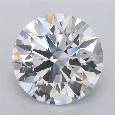 4.89ct D FL Rare Carat Ideal Cut Round Lab Grown Diamond