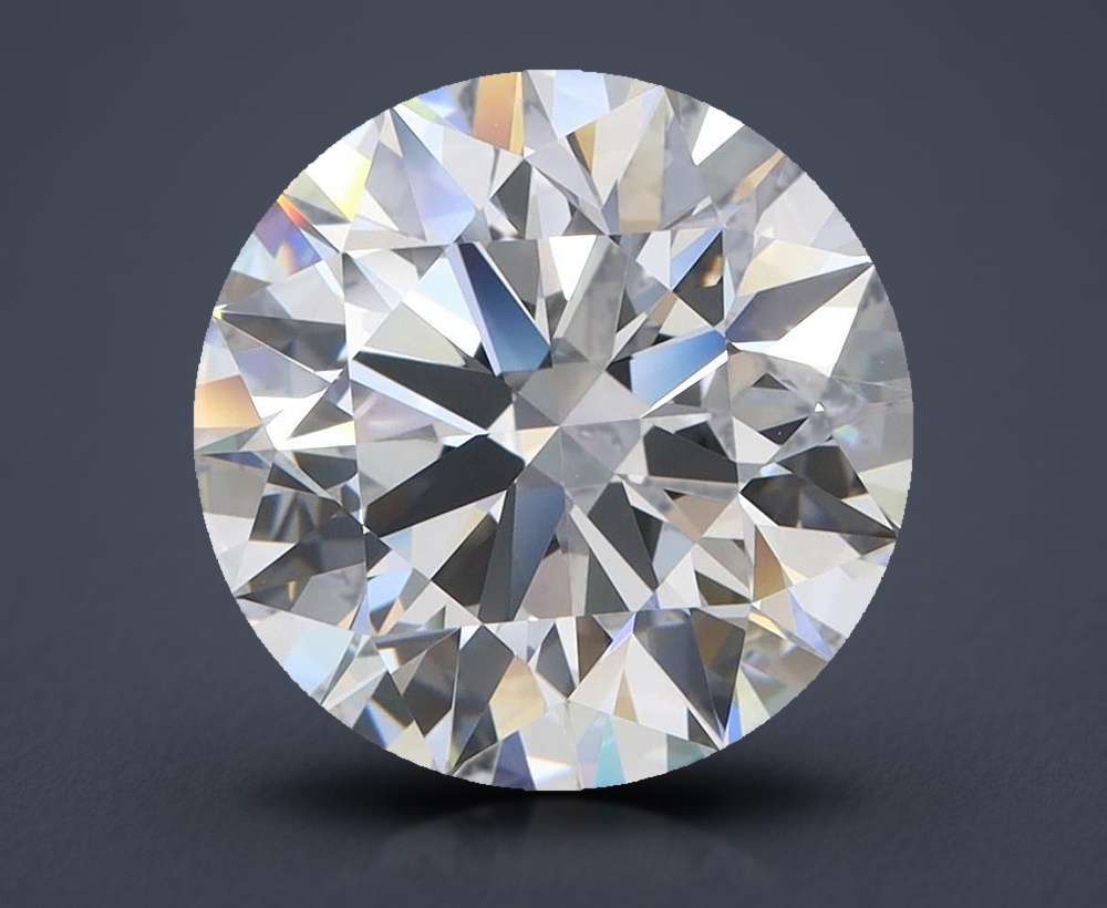 4.89ct D FL Rare Carat Ideal Cut Round Lab Grown Diamond