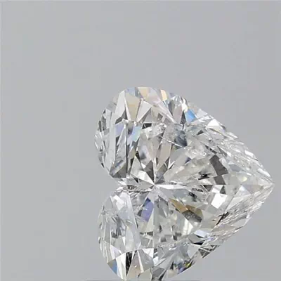 2.00ct F SI2 Rare Carat Ideal Cut Heart Diamond