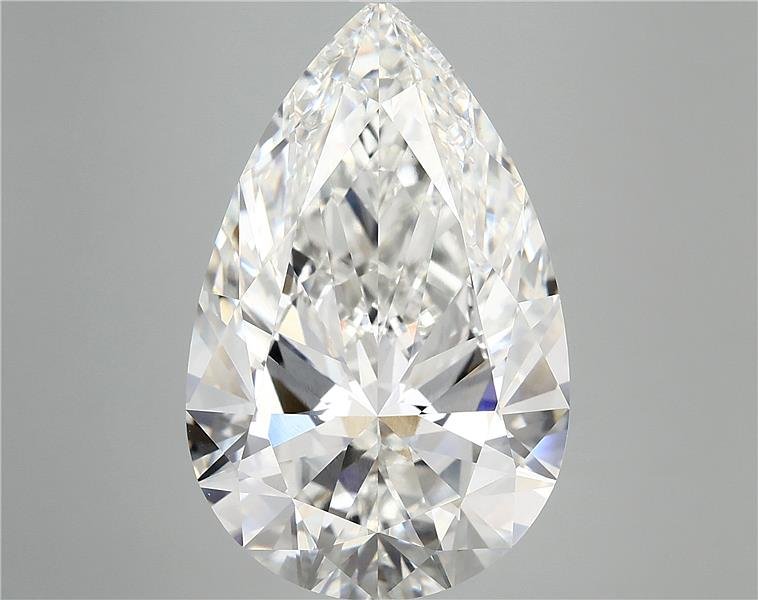10.75ct F VVS2 Rare Carat Ideal Cut Pear Lab Grown Diamond