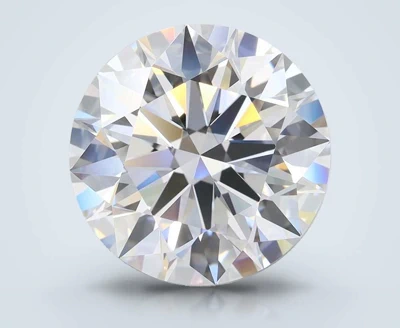 4.21ct D VVS1 Rare Carat Ideal Cut Round Lab Grown Diamond