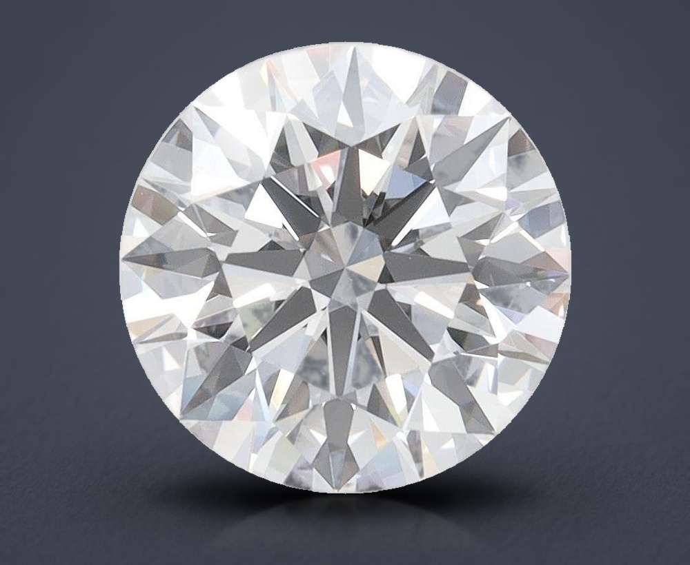 3.06ct D FL Rare Carat Ideal Cut Round Lab Grown Diamond