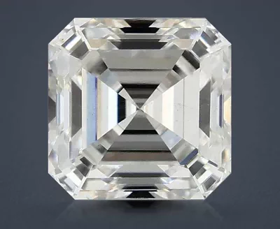 1.03ct E VS2 Rare Carat Ideal Cut Asscher Lab Grown Diamond