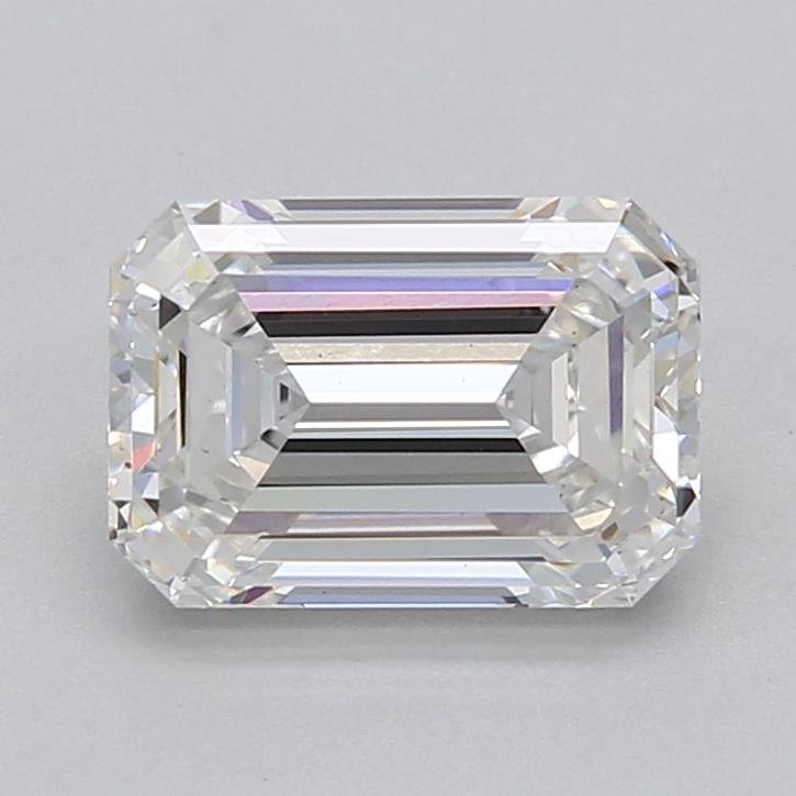 2.07ct E VS1 Rare Carat Ideal Cut Emerald Lab Grown Diamond