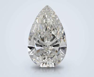 15.08ct F VVS2 Rare Carat Ideal Cut Pear Lab Grown Diamond