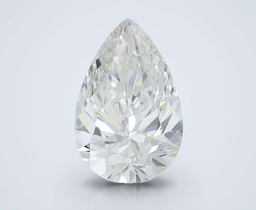2.19ct G VVS2 Rare Carat Ideal Cut Pear Lab Grown Diamond