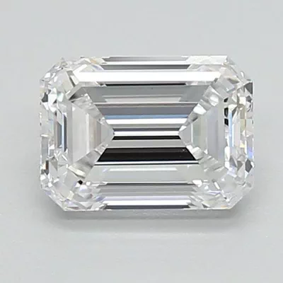 0.95ct D VVS1 Rare Carat Ideal Cut Emerald Lab Grown Diamond