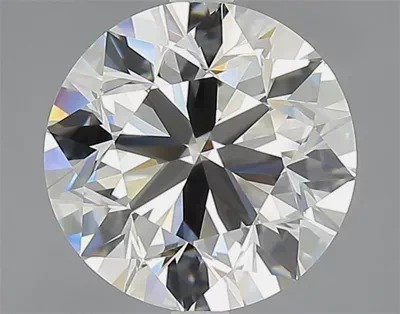 3.01ct I VVS1 Very Good Cut Round Diamond
