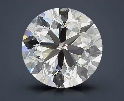 3.01ct I VVS1 Very Good Cut Round Diamond