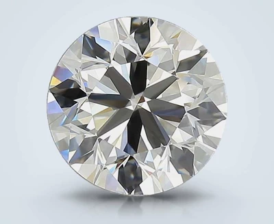 3.01ct I VVS1 Very Good Cut Round Diamond