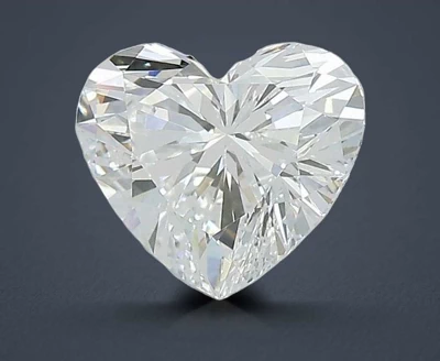 1.71ct D VVS2 Rare Carat Ideal Cut Heart Lab Grown Diamond