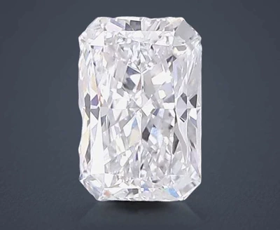 2.02ct D VS2 Excellent Cut Radiant Lab Grown Diamond