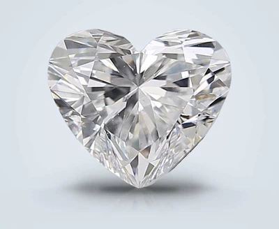 1.52ct D VS2 Rare Carat Ideal Cut Heart Diamond