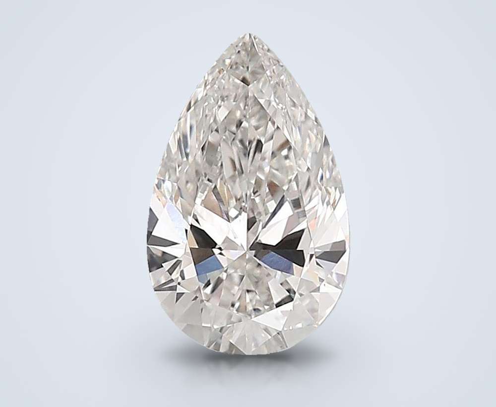 1.73ct F VVS2 Rare Carat Ideal Cut Pear Lab Grown Diamond