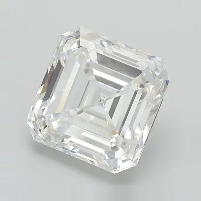 10.37ct F VVS2 Very Good Cut Asscher Lab Grown Diamond