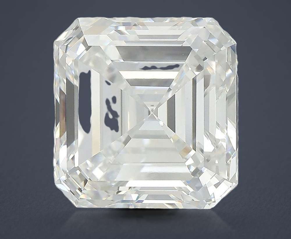 10.37ct F VVS2 Very Good Cut Asscher Lab Grown Diamond