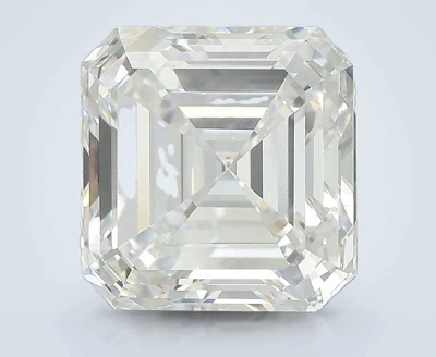 10.37ct F VVS2 Very Good Cut Asscher Lab Grown Diamond