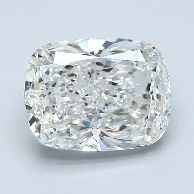 3.02ct H SI2 Rare Carat Ideal Cut Cushion Diamond