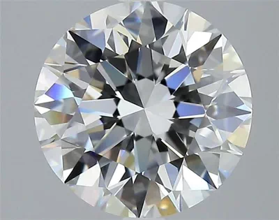 3.04ct I VVS2 Rare Carat Ideal Cut Round Diamond