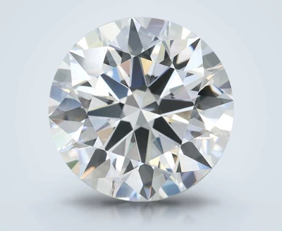 4.07ct D FL Rare Carat Ideal Cut Round Lab Grown Diamond